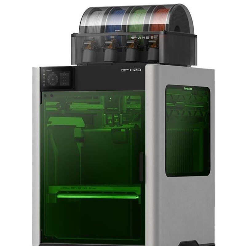 Bambu Lab H2D Laser Full Combo 40W 3D Yazıcı (Ön Sipariş)