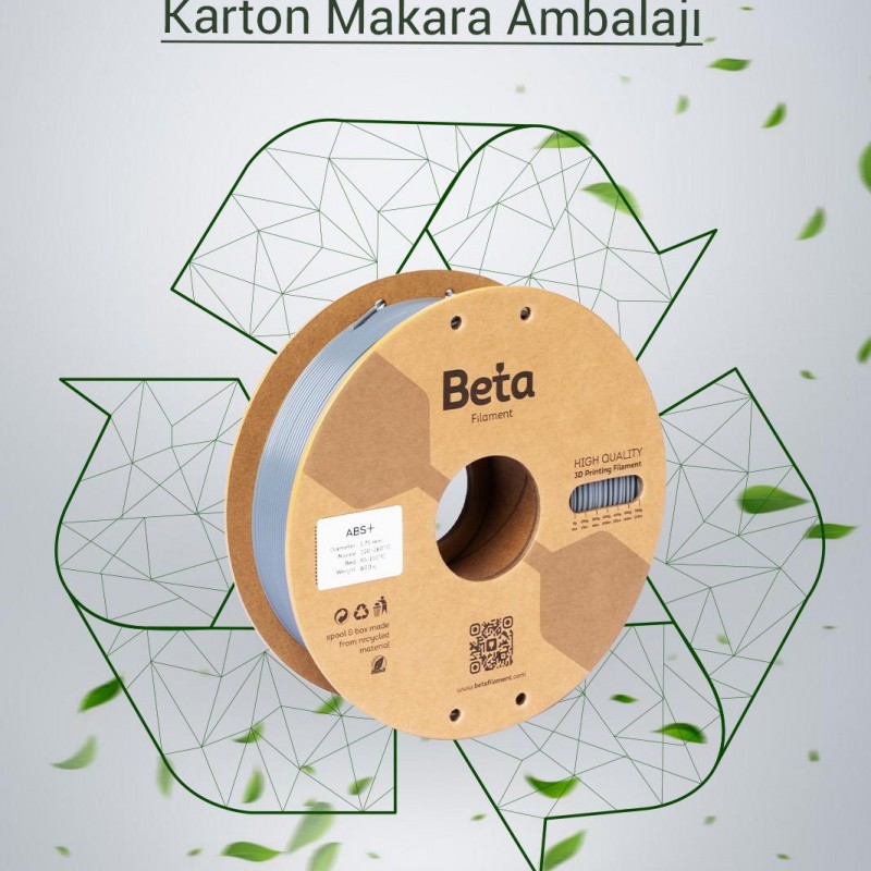 Beta ABS+ Filament Grey