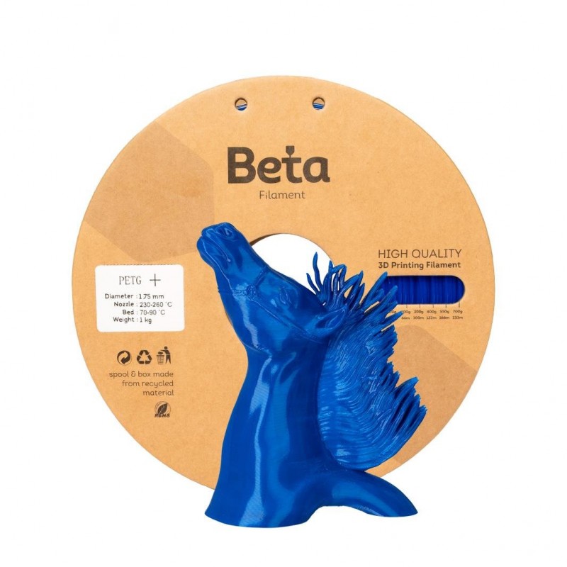 Beta PETG+ Filament Dark Blue