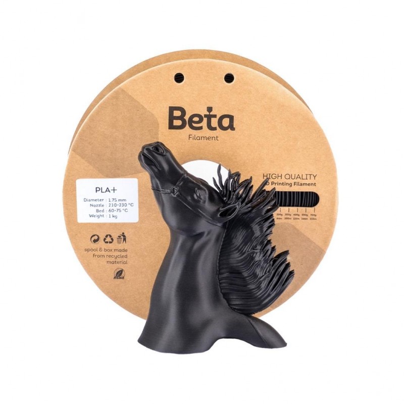 Beta PLA+ Filament Black