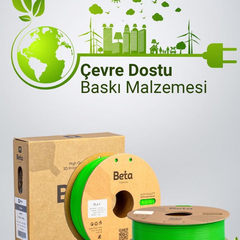 Beta PLA+ Filament Neon Green