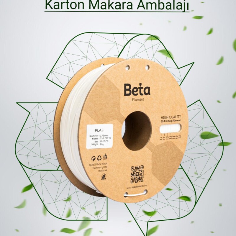 Beta PLA+ Filament White