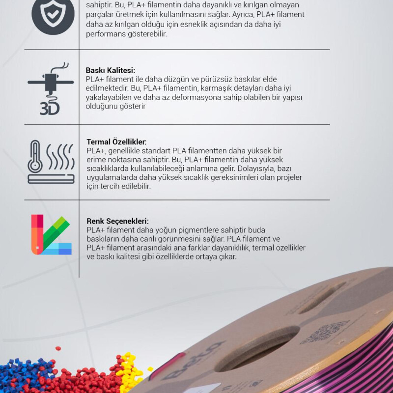 Beta PLA-Magic Silk Black-Rose Red