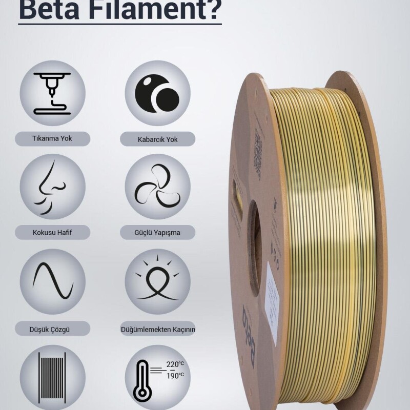 Beta PLA-Magic Silk Black-Yellow