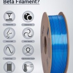 Beta PLA-Magic Silk Blue-Red