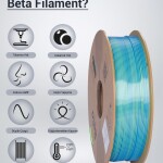 Beta PLA-Magic Silk Blue-Yellow