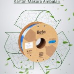 Beta PLA-Magic Silk Filament Blue Orange