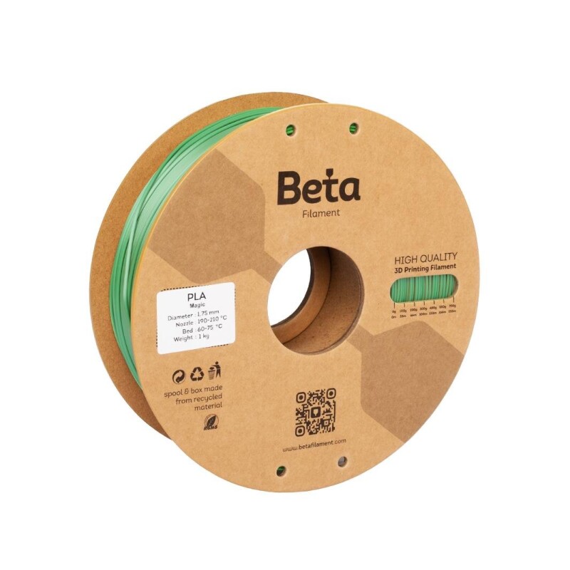 Beta PLA-Magic Silk Green-Orange