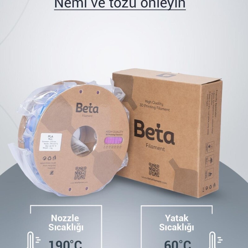 Beta PLA-Magic Silk Purple-Blue