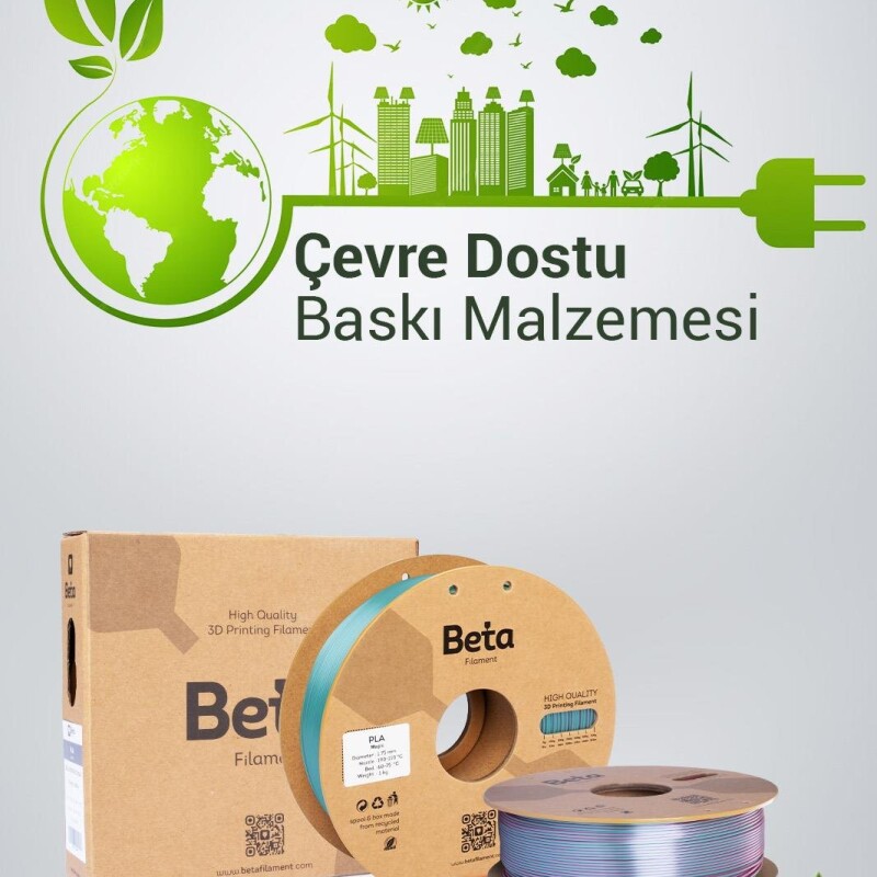 Beta PLA-Magic Silk Rose Red-Jade