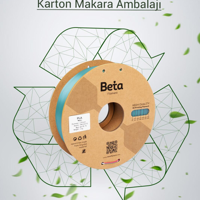 Beta PLA-Magic Silk Rose Red-Jade