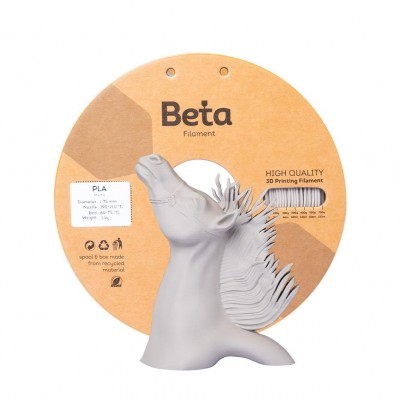 Beta PLA-Matte Filament Warm Grey