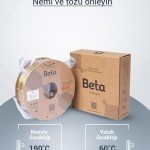 Beta PLA-Mystic Silk Filament Red Gold Black