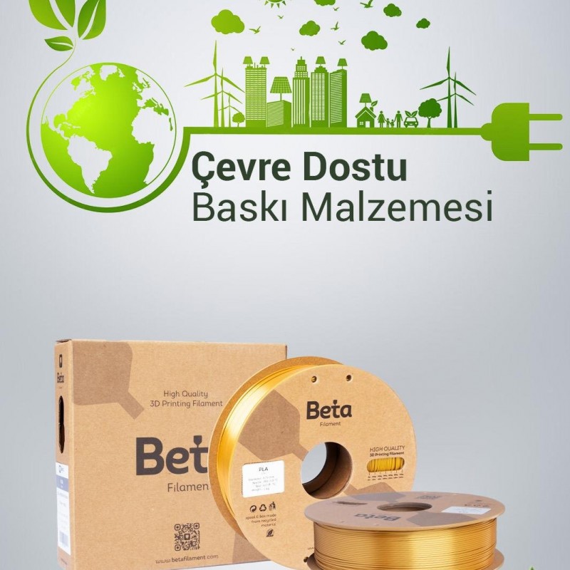 Beta PLA-Silk Filament Gold