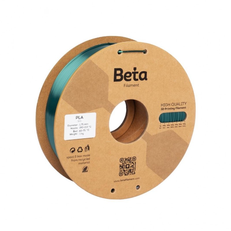 Beta PLA-Silk Filament Green