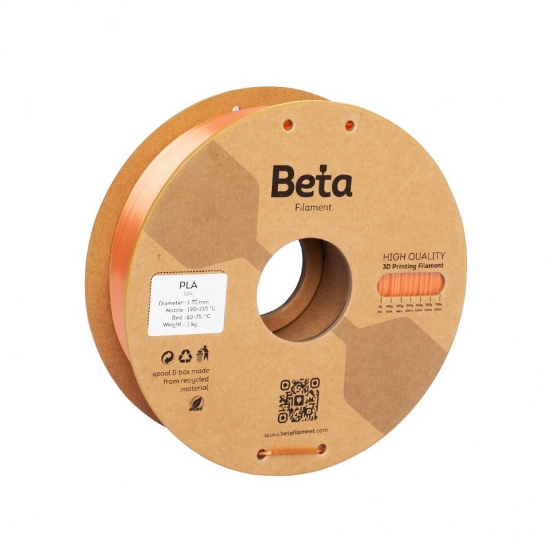 Beta PLA-Silk Filament Orange