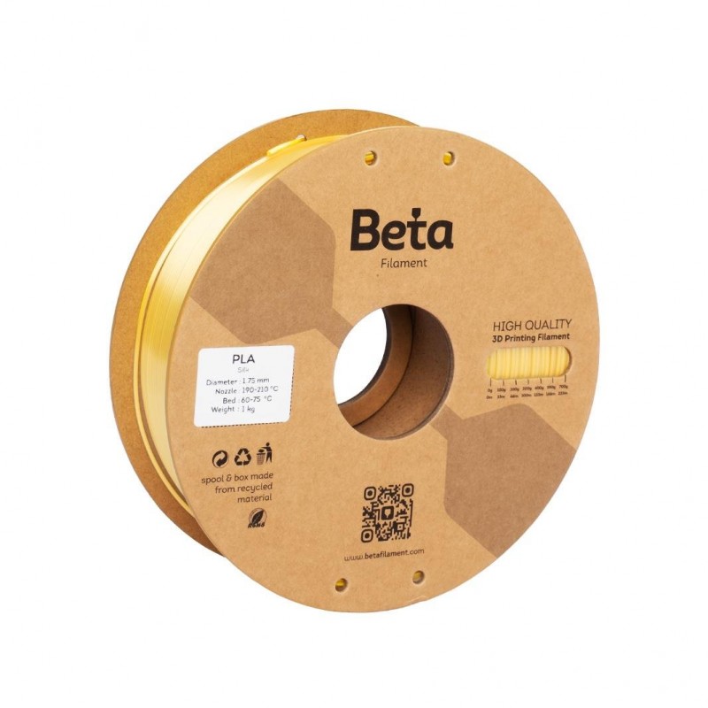 Beta PLA-Silk Filament Yellow