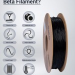 Beta TPU 95A Filament Black