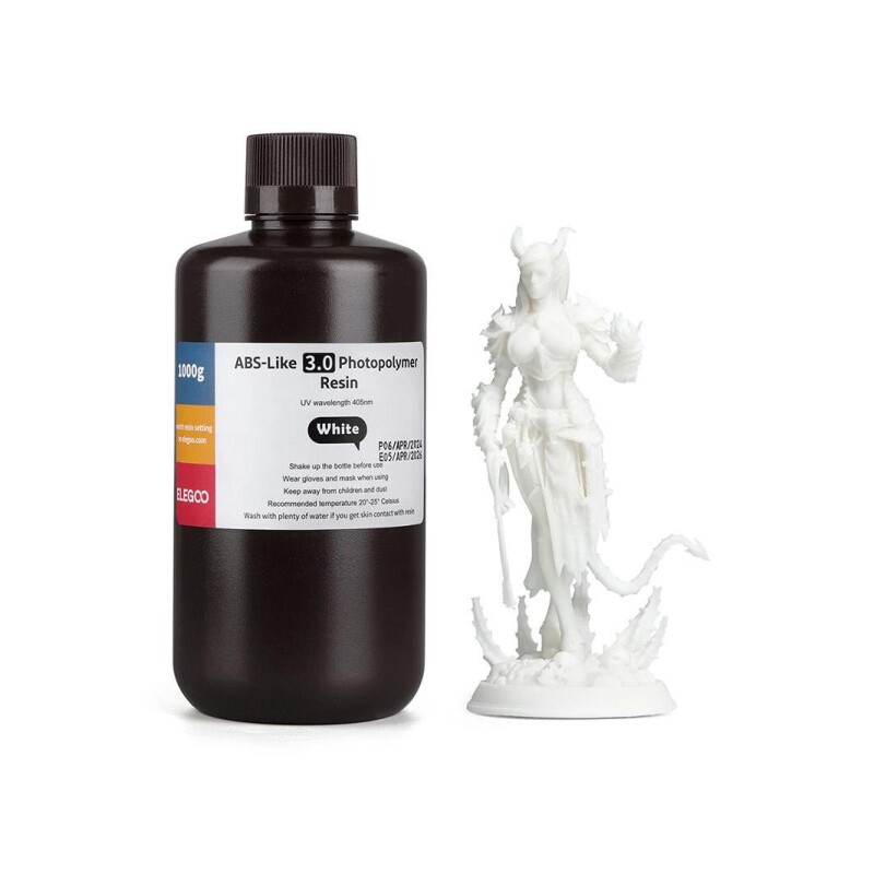 Elegoo ABS-like 3.0 resin 1KG White