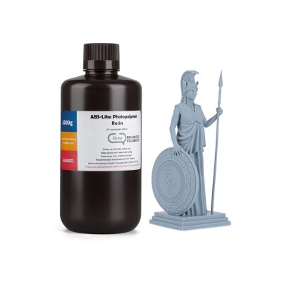 ELEGOO ABS Like Fotopolimer Reçine Grey (Gri) - 0.5 Kg