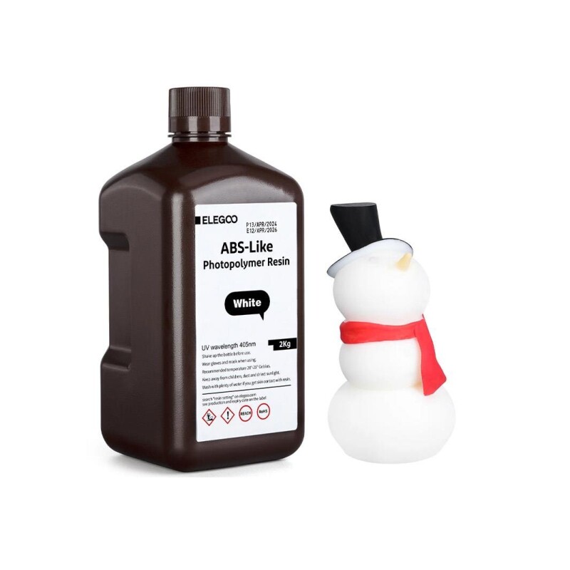ELEGOO ABS-like Resin 2KG White