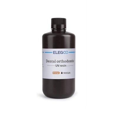 ELEGOO Dental Ortodontik UV Reçine 0.5 Kg - Turuncu