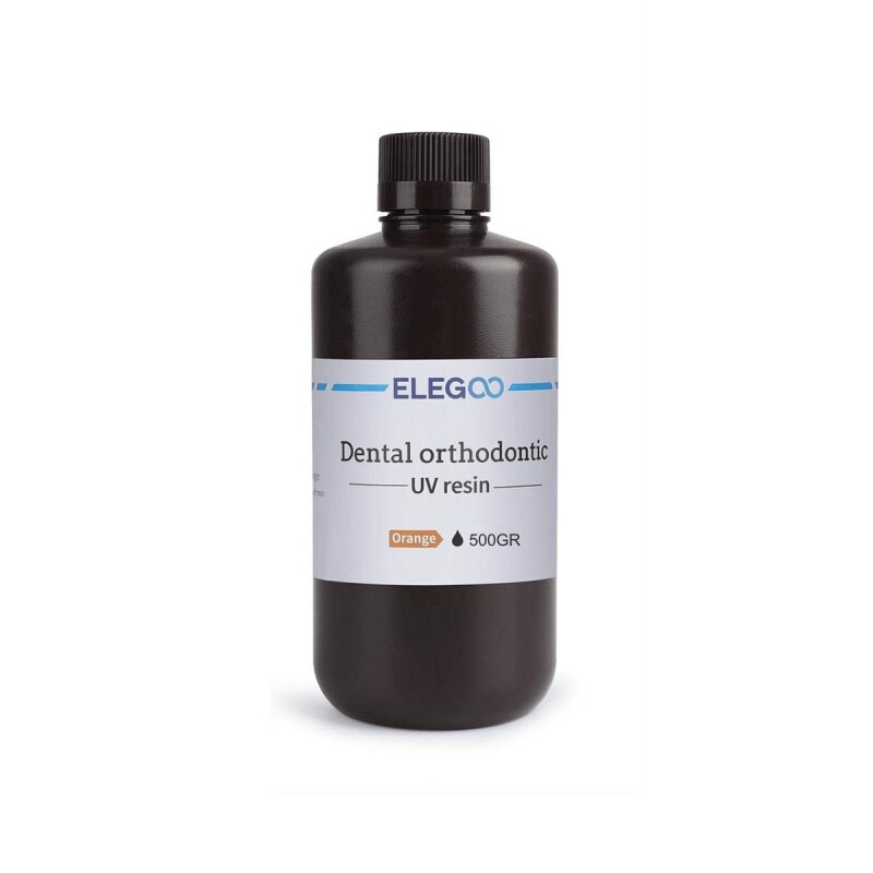 ELEGOO Dental Ortodontik UV Reçine 0.5 Kg - Turuncu