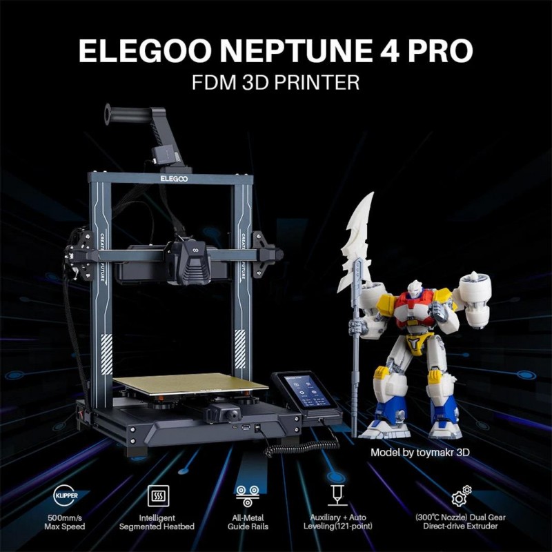 ELEGOO Neptune 4 Pro 3D Yazıcı