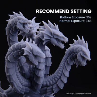 ELEGOO Suda Yıkanabilir Reçine Siyah - 1 Kg