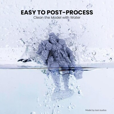 ELEGOO Suda Yıkanabilir Reçine Yeşil - 0.5 Kg