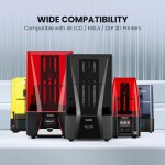 ELEGOO Suda Yıkanabilir Reçine V2.0 Seramik Gri 1 Kg