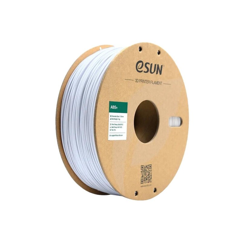 Esun ABS+ Filament Cold White