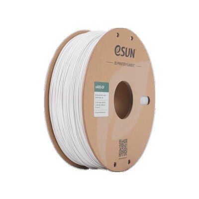 Esun ABS-GF Filament Cold White