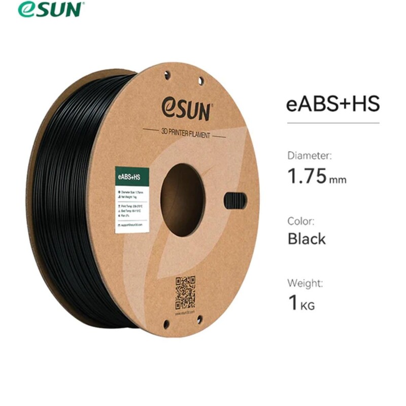Esun ABS+ HS Filament Black