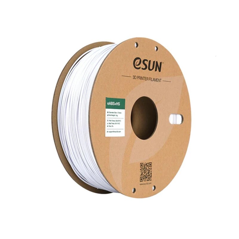 Esun ABS+ HS Filament Cold White