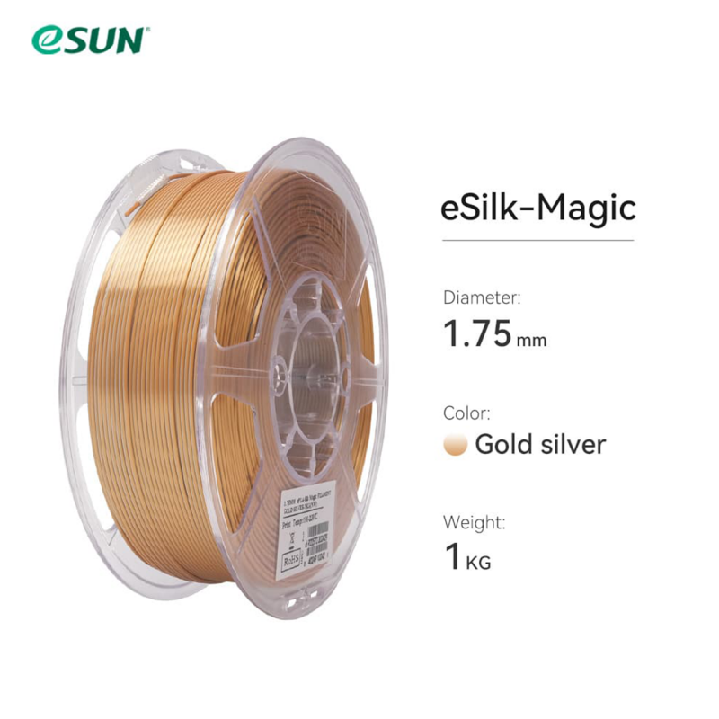 Esun PLA-Silk Magic Filament Gold-Silver