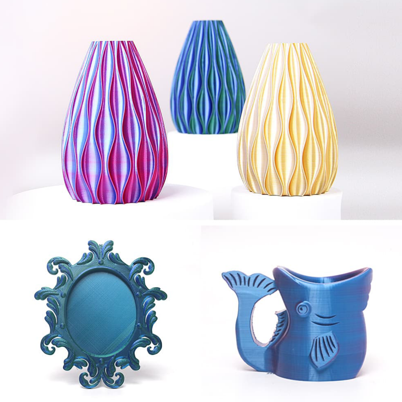 Esun PLA-Silk Magic Filament Gold-Silver