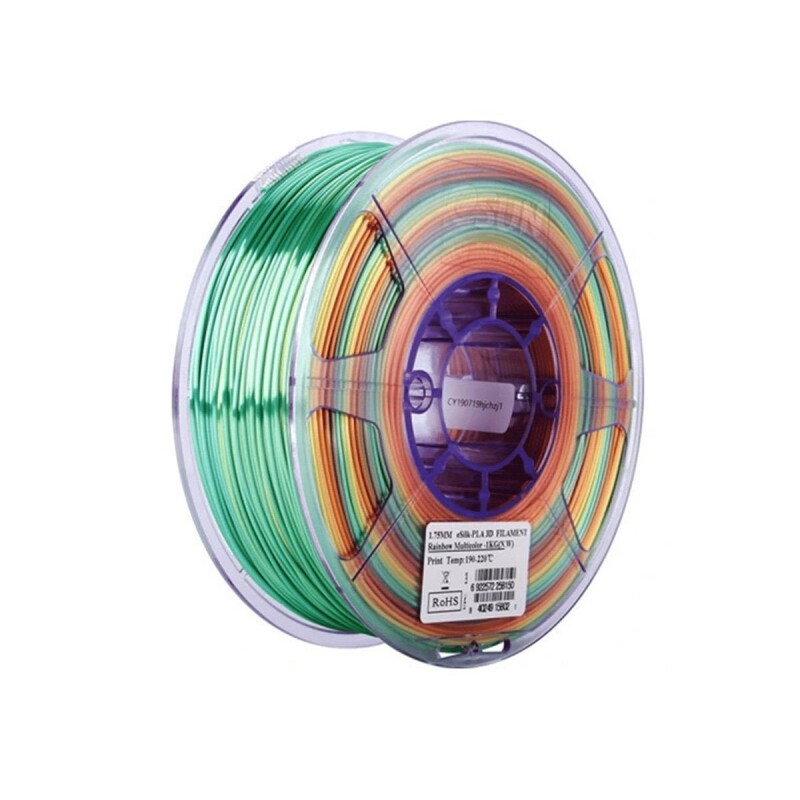 Esun PLA-Silk Filament Rainbow A