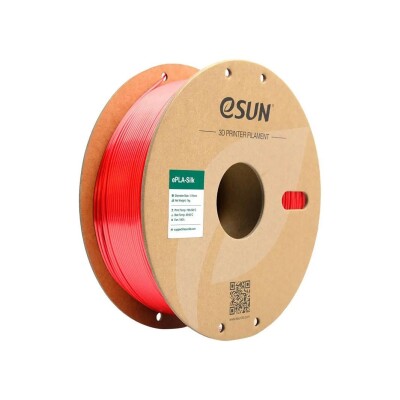 Esun eSilk-PLA Filament Red
