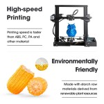 Esun eSilk-PLA Filament Dark Yellow