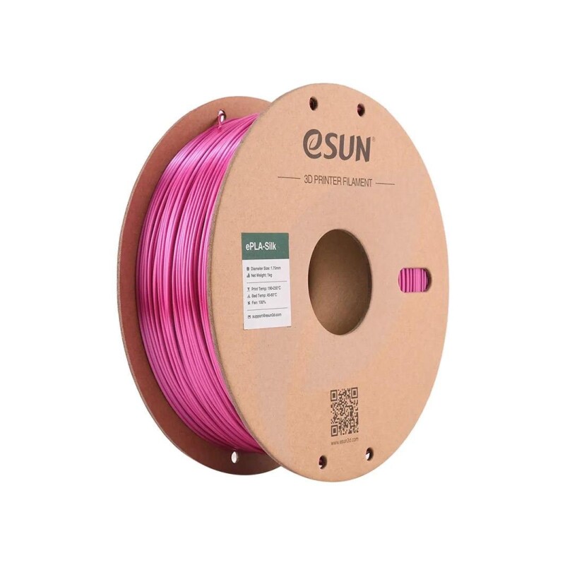 Esun eSilk-PLA Filament Violet