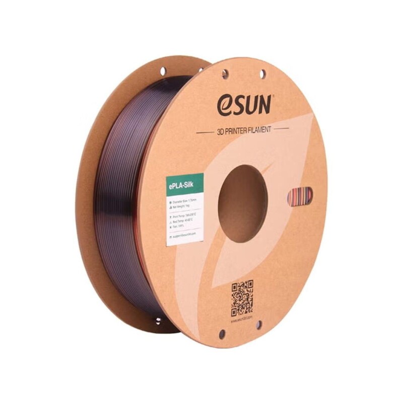 Esun eSilk-PLA Filament Rainbow Morning Glory