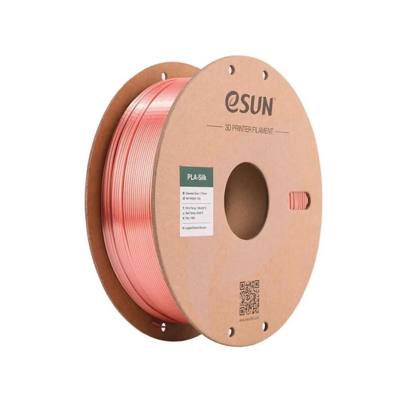 Esun eSilk-PLA Filament Rose Gold
