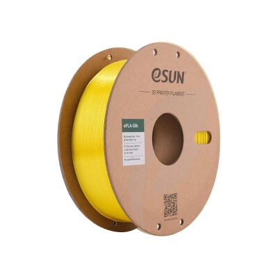 Esun eSilk-PLA Filament Yellow