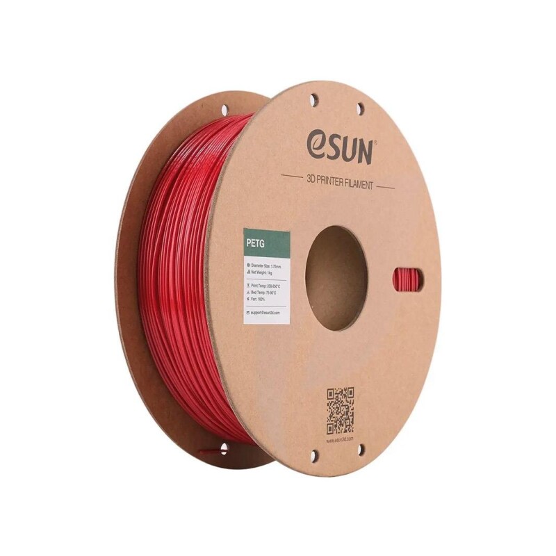 Esun PETG Filament Fire Engine Red