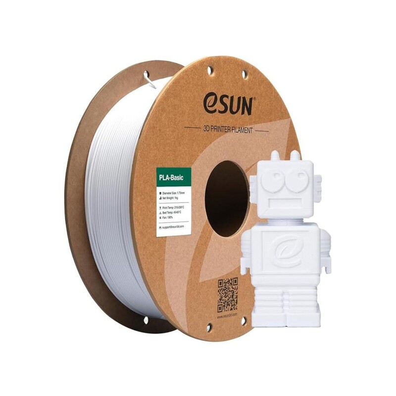 Esun PLA-Basic Filament Cold White