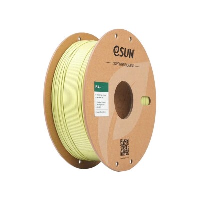 Esun PLA+ Filament Mustard Green
