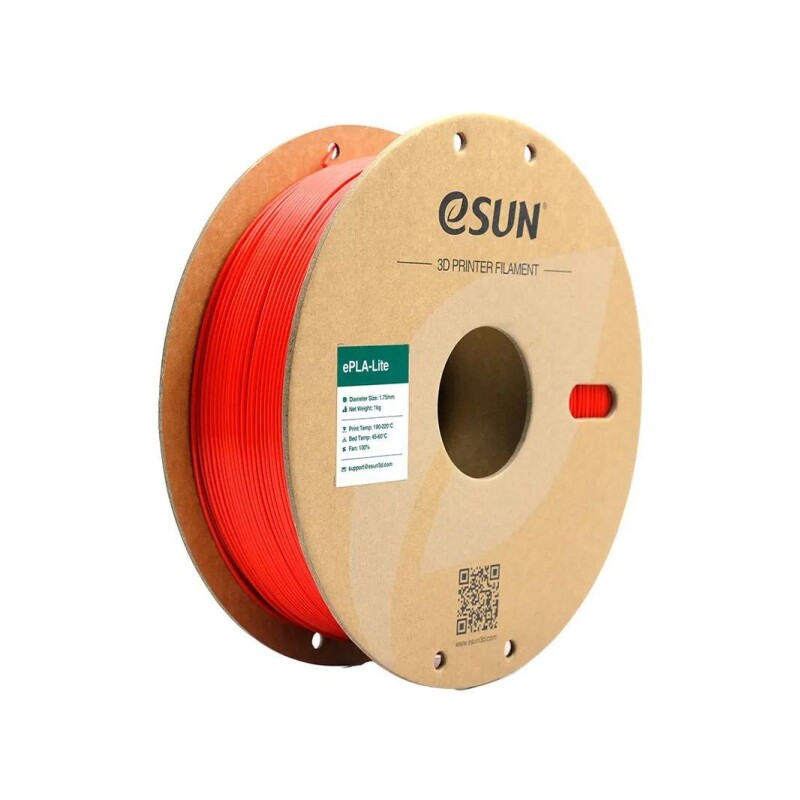 Esun PLA-Lite Filament Red