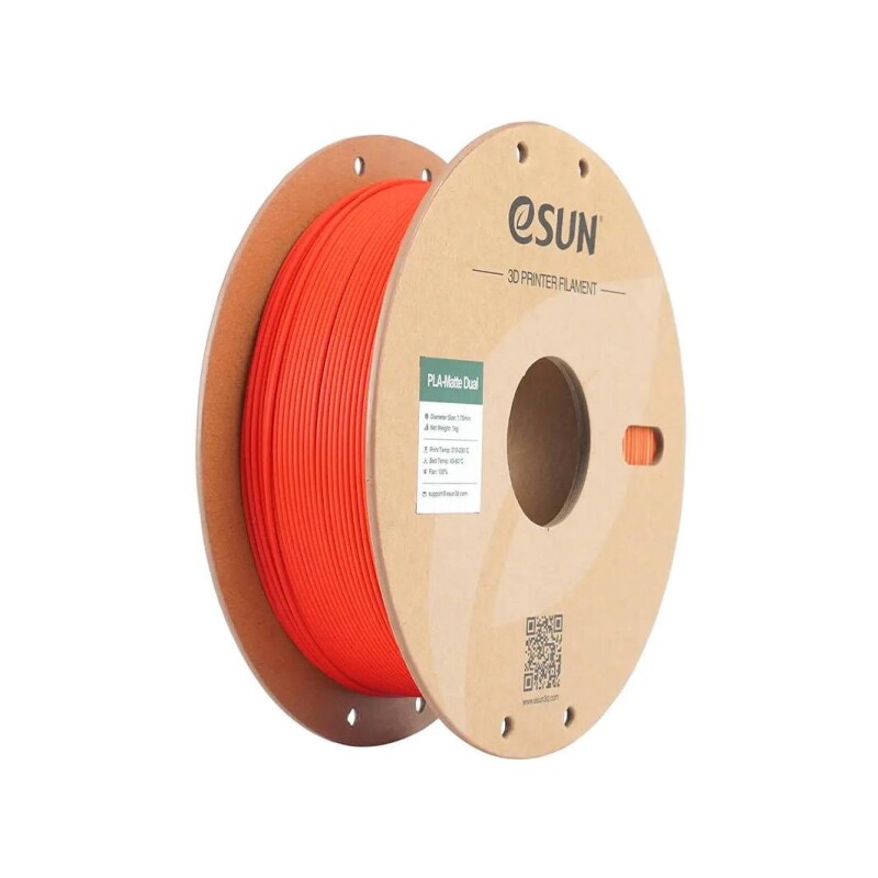 Esun PLA-Matte Filament Red-Yellow
