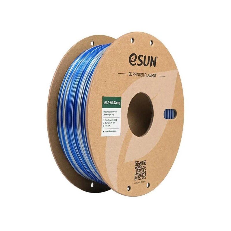 Esun PLA-Silk Candy Filament Silver-Blue